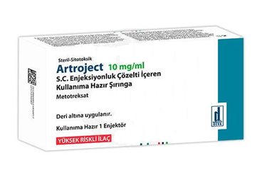 ARTROJECT 10 MG/1 ML S.C. ENJEKSIYONLUK COZELTI ICEREN KULLANIMA HAZIR SIRINGA (1 ADET)